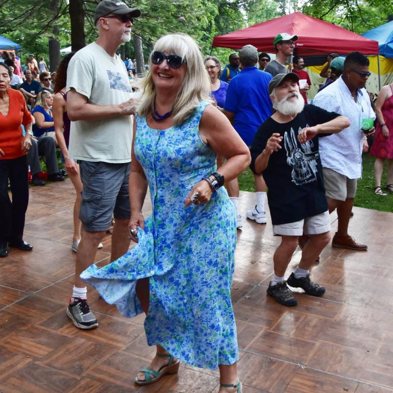 Orton Park Festival Live Music and Dancing
